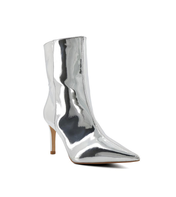 Olexi-Silver Low Boots for women in UAE | Dune London UAE