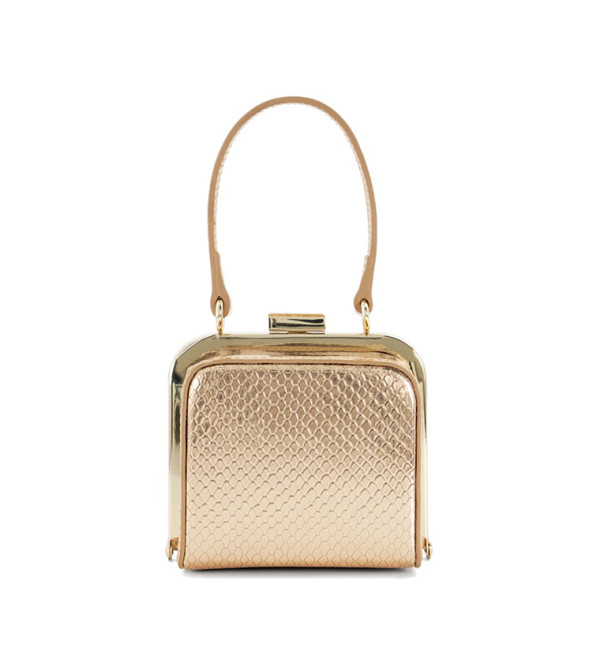 Santerini-Rose Gold Microbags for women in UAE | Dune London UAE