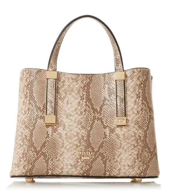 DUNE REAL LONDON 特集号　no6 Dune London | Dinkiedorrie Di Mini Top Handle Unlined T - Cream