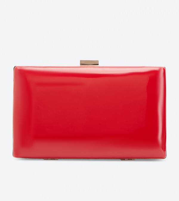 Dune brocco clutch top bag