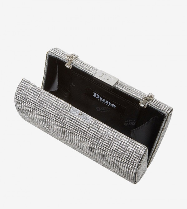 Dune bryannie diamante clutch bag best sale