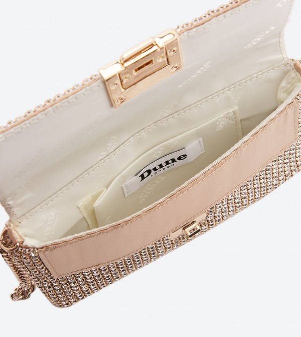 Dune London Evander Diamante Details Clutch 6TH STREET.COM