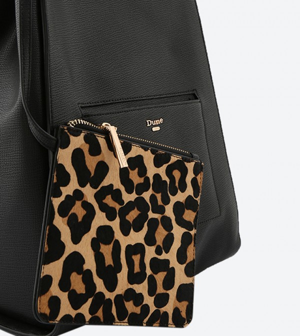 Dune leopard print backpack store