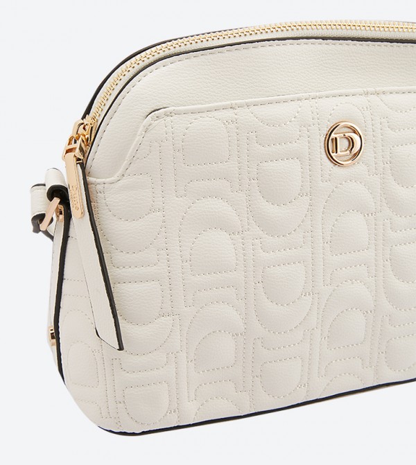Dune London Drama Quilted D Pattern Cross Body Bag 6TH STREET.COM