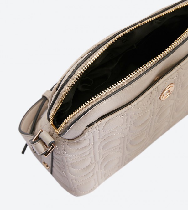 Dune London Drama Quilted D Pattern Cross Body Bag 6TH STREET.COM