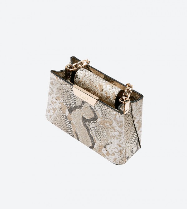 Dune London Dileah Di Single Strap Snakeskin Pattern Shoulder Bags 6TH STREET.COM