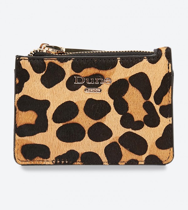 Dune London Kaarah Leopard Printed Coin Purse 6TH STREET.COM