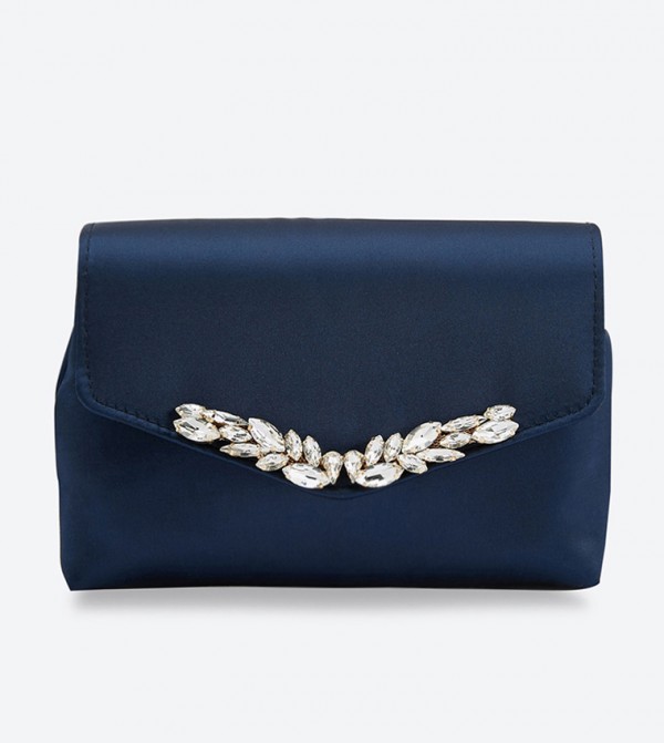 Navy clutch on sale