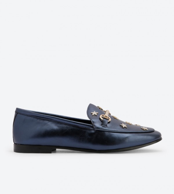 Dune London Gravity Star Details Loafers 6TH STREET.COM