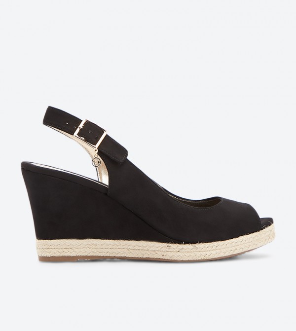 Dune London Klicks Sling Back Wedge Sandals 6TH STREET.COM