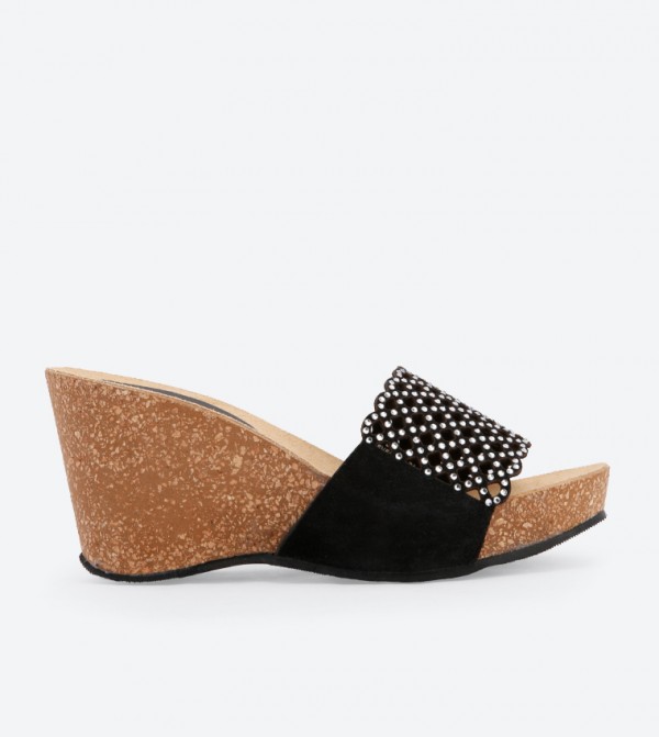 Dune London Laser Cut Wedge Sandals 6TH STREET.COM