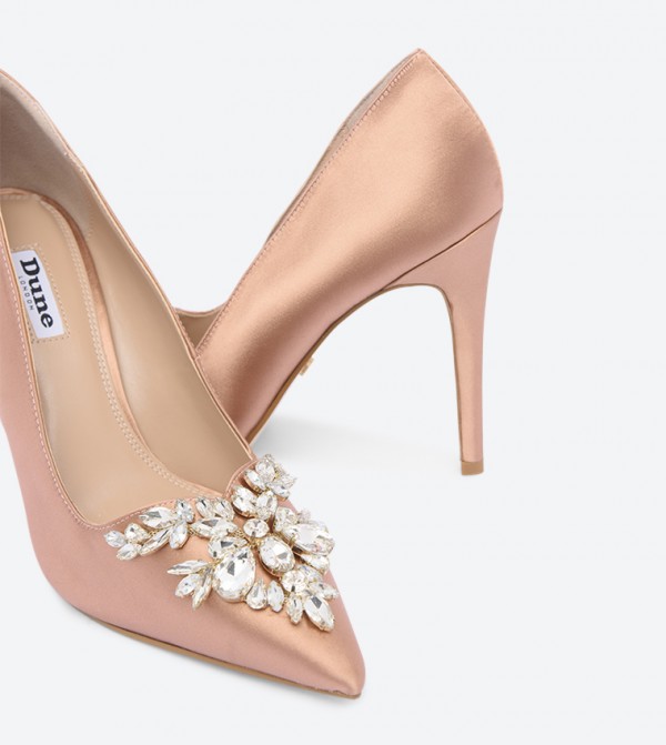 Dune pink suede shoes sale