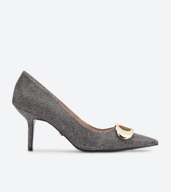 Dune London Brioni Di D Hardware Kitten Heel Pumps 6TH STREET.COM