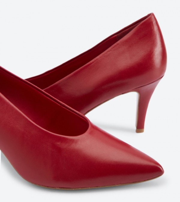 Dune London Ari U Cut High Vamp Court Shoes 6TH STREET.COM