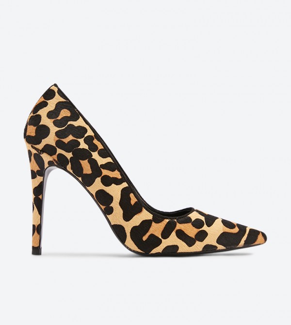 Dune London Amaretti High Heel Leopard Printed Pumps 6TH STREET.COM