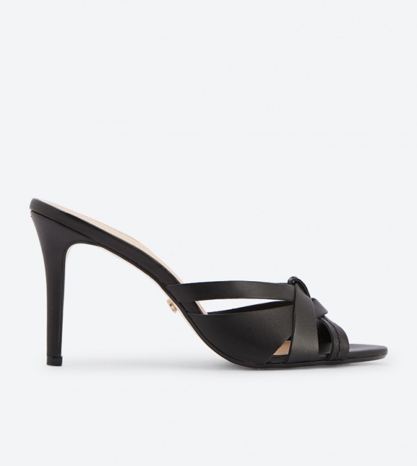 Dune London Mingled Di High Heel Round Toe Mules 6TH STREET.COM