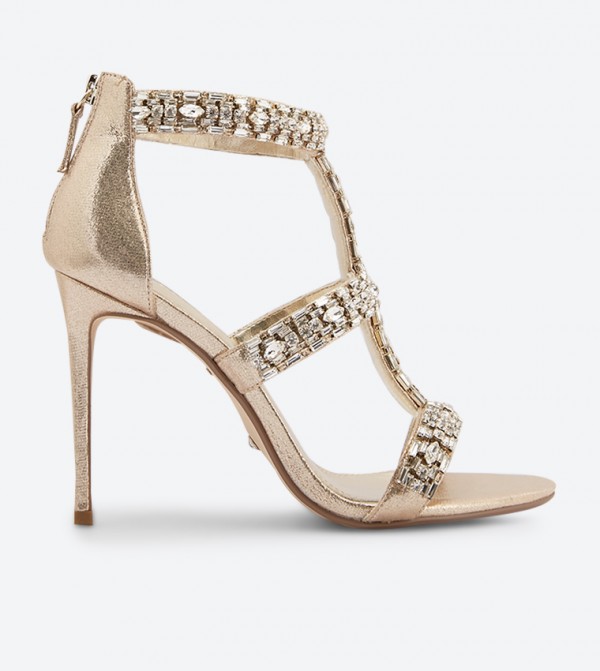 Dune crystal clearance sandals