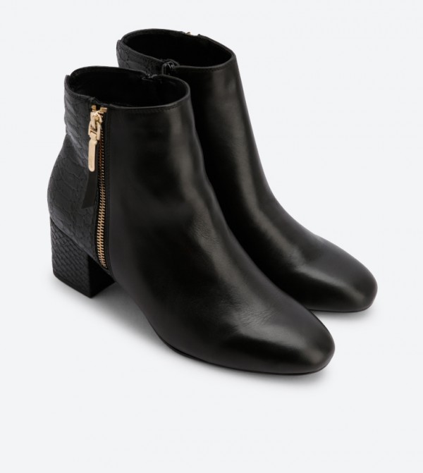 Dune London Orlla Side Zip Ankle Boots 6TH STREET.COM