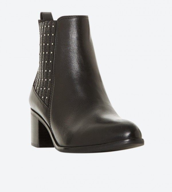 Dune studded ankle boots top