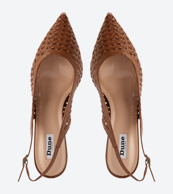 Dune tan pumps 2025