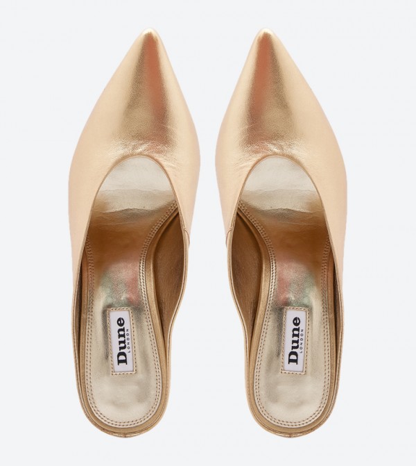 Dune London | Daelyn Pointed Toe Open Back Mules | 6TH