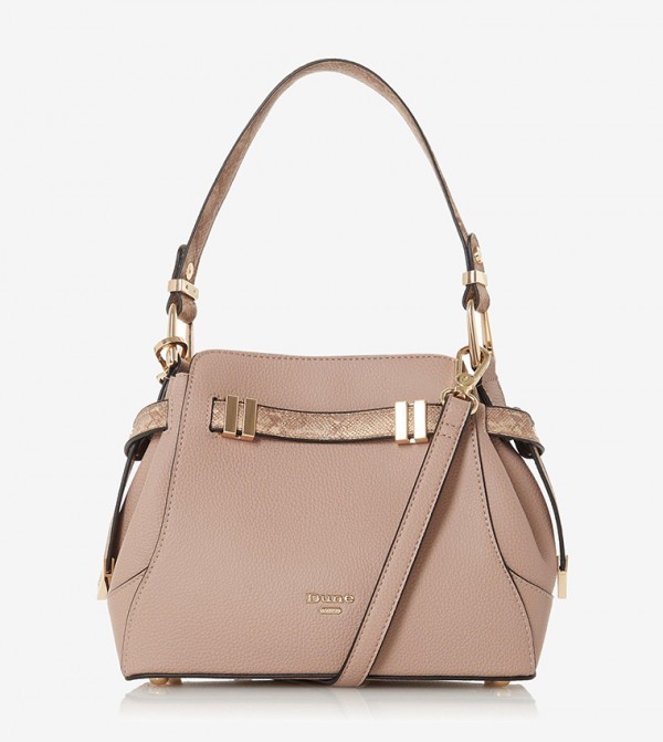 Dune London | Solid Zip Closure Hand Held Bag with Detachable Shoulder  Strap | 6TH STREET.COM