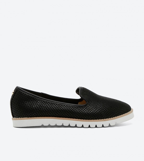 Dune London | Galleon Leather Casual shoes - Black | 6TH