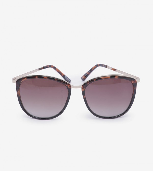 Dune London | Georgia Tortoiseshell Synthetic Sunglasses