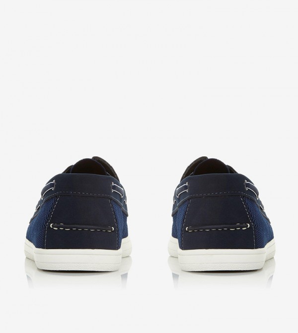 Dune London | Woven Lace-Up Detailed Slip-On Shoes | 6TH