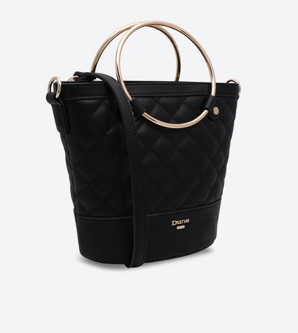 Delilah leather bucket bag sale