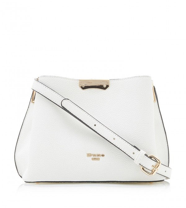 Dune London Dovie クロスボディバッグ Dovie Black, Long Handle Tri-Colour Cross Body Bag | Dune London