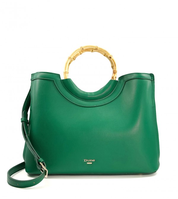 Dune london green bag sale