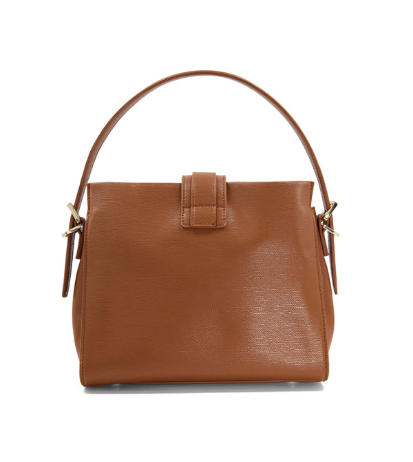 Daytona Synthetic Recycled Tan Bag | Dune London UAE