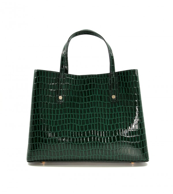 Dorrie Synthetic Dark Green Bag | Dune London OM