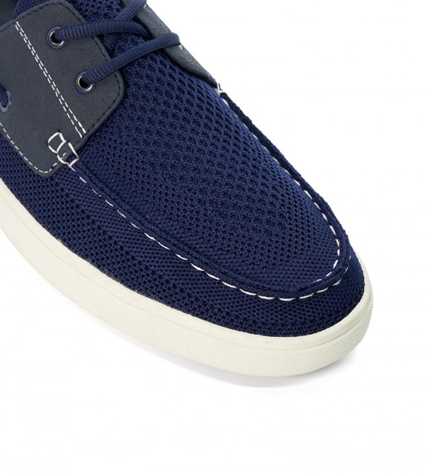 Shop Blaizerss Navy Blue Shoes for Men Dune London UAE