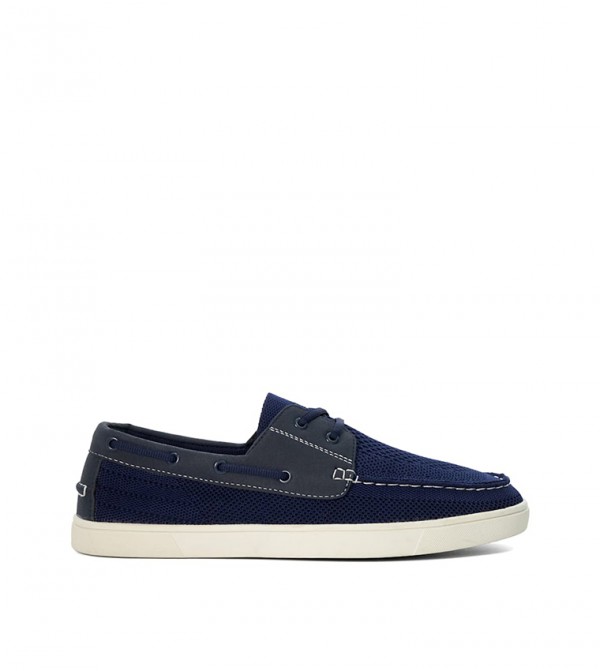 Shop Blaizerss Navy Blue Shoes for Men Dune London UAE