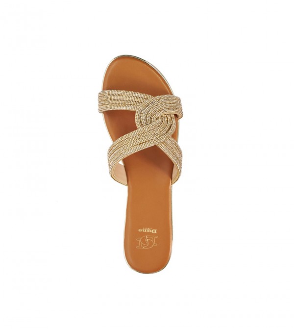 Dune sandals flat on sale