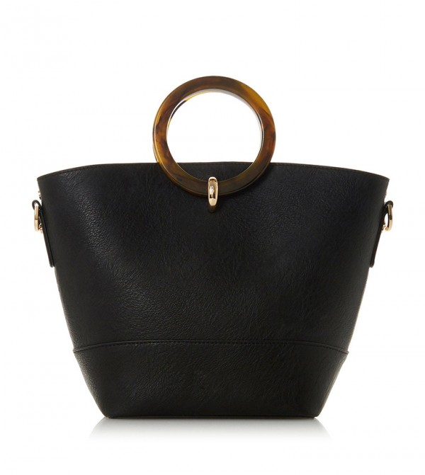 DUNE REAL LONDON 特集号　no6 Buy Dune London DINKYDIRECT Logo Metal Satchel Bag In Black