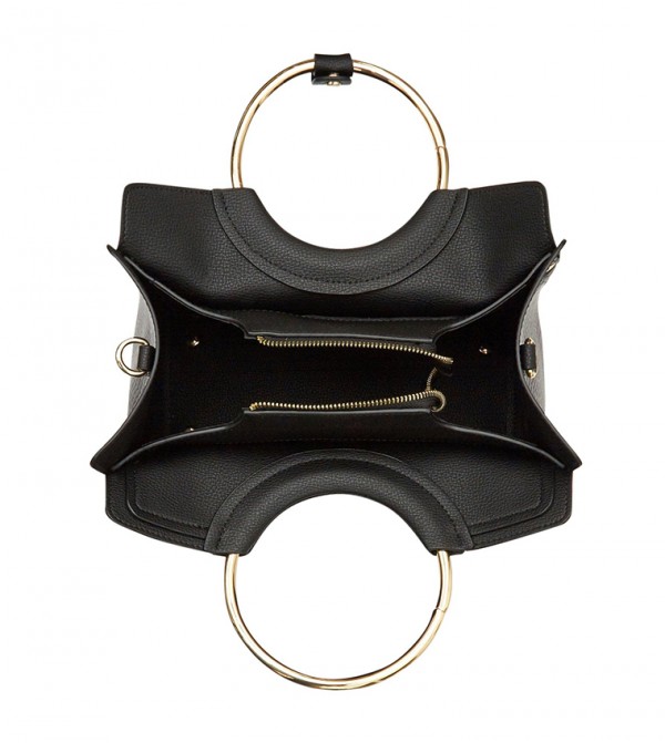 正式的 | London Dune Textured Held Hand Closure Zip Handle Metallic 女性情報誌