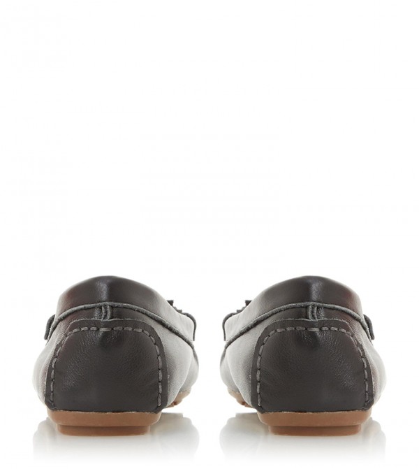 Dune London | Geena Tassel Detail Round Toe Loafers | 6TH