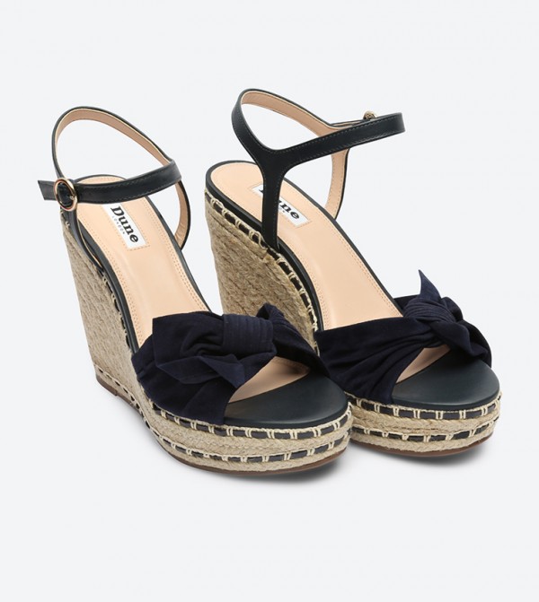 Dune 2025 navy wedges