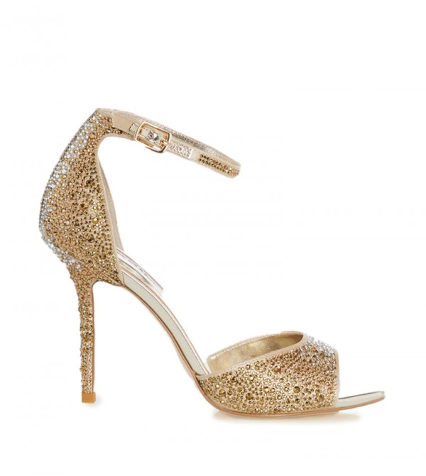 Dune gold shoes clearance