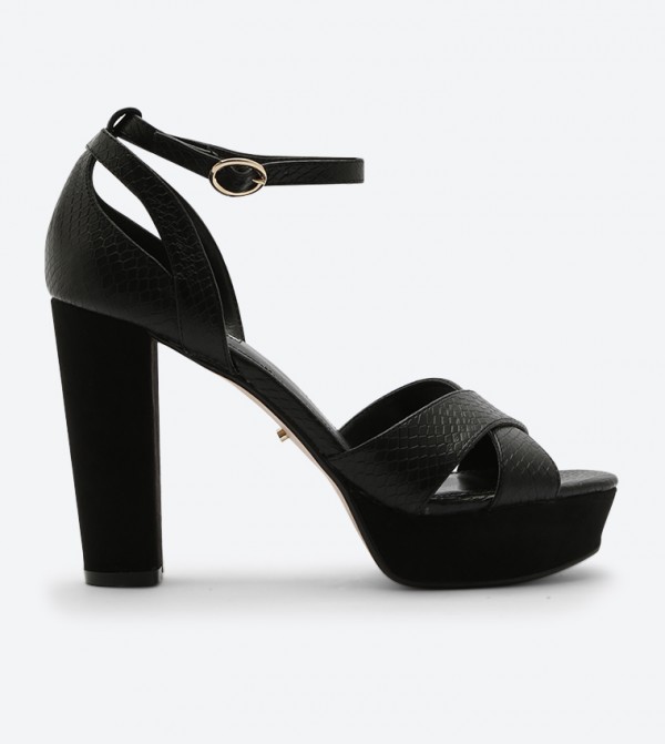 Dune London Cross Strap Platform Sandals 6TH STREET.COM