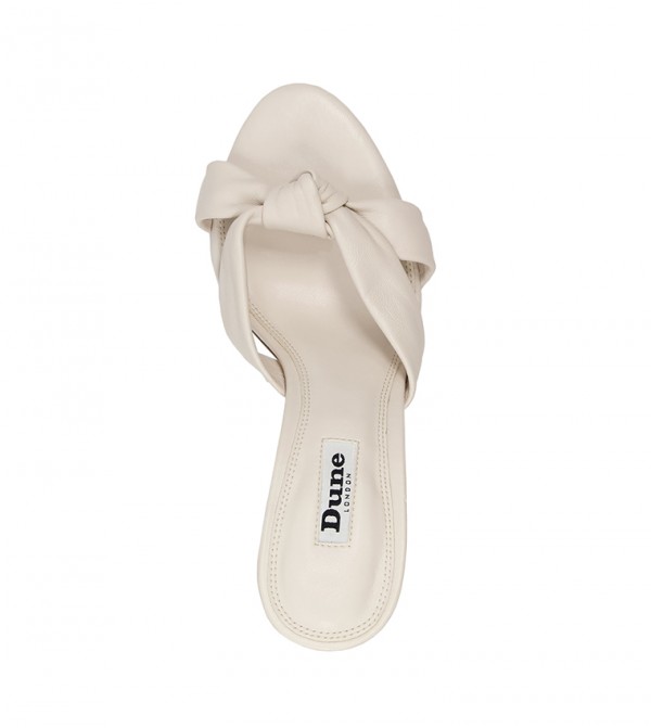 Shop Mulan Neutral Sandals for Women Dune London UAE