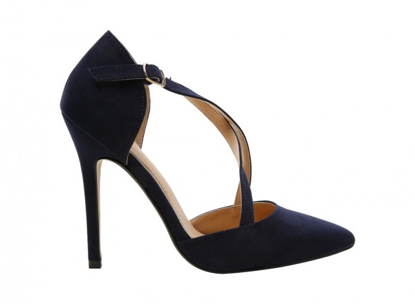 Navy heels clearance dune