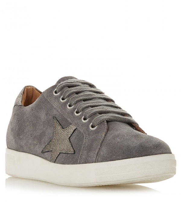 Dune edris lace up best sale star trainers