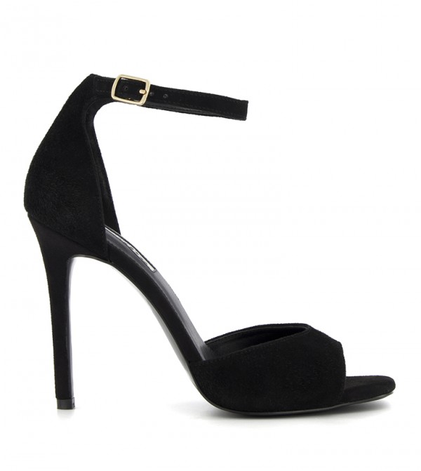 Shop Misties Black High Heel Sandals Dune London KSA