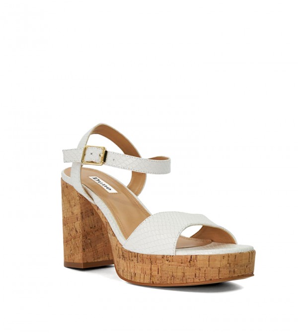 Low Block Heel Sandals Dune London KSA