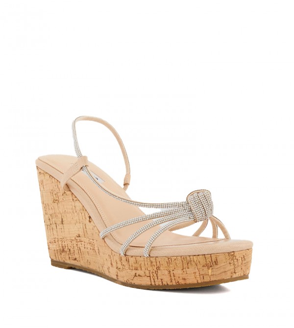 Dune gold wedge sandals best sale