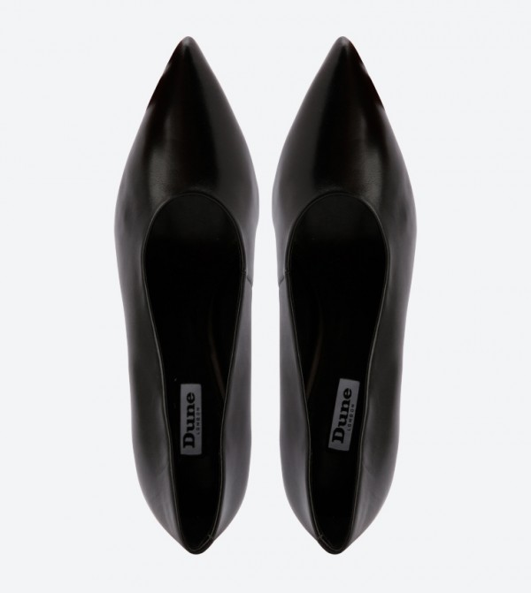 Dune London Ari U Cut High Vamp Court Shoes 6TH STREET.COM